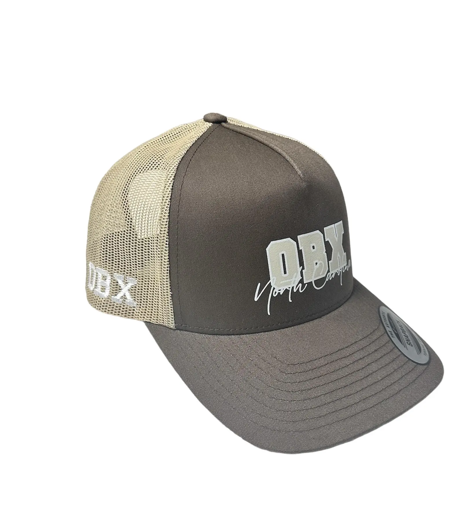 Outer Banks North Carolina OBX Printed / Embroidered Adult Retro Trucker Cap, Beach Vacation Hat