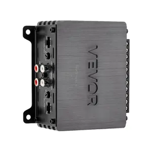 Summervibes VEVOR 4 Channel Car Audio Amplifier 2 Ohm Stable Bridgeable Class D Full Range Amp Max Power 4 x 110W @ 4 Ohm / 4 x 160W @ 2 Ohm for Car SUV Truck Off-Road