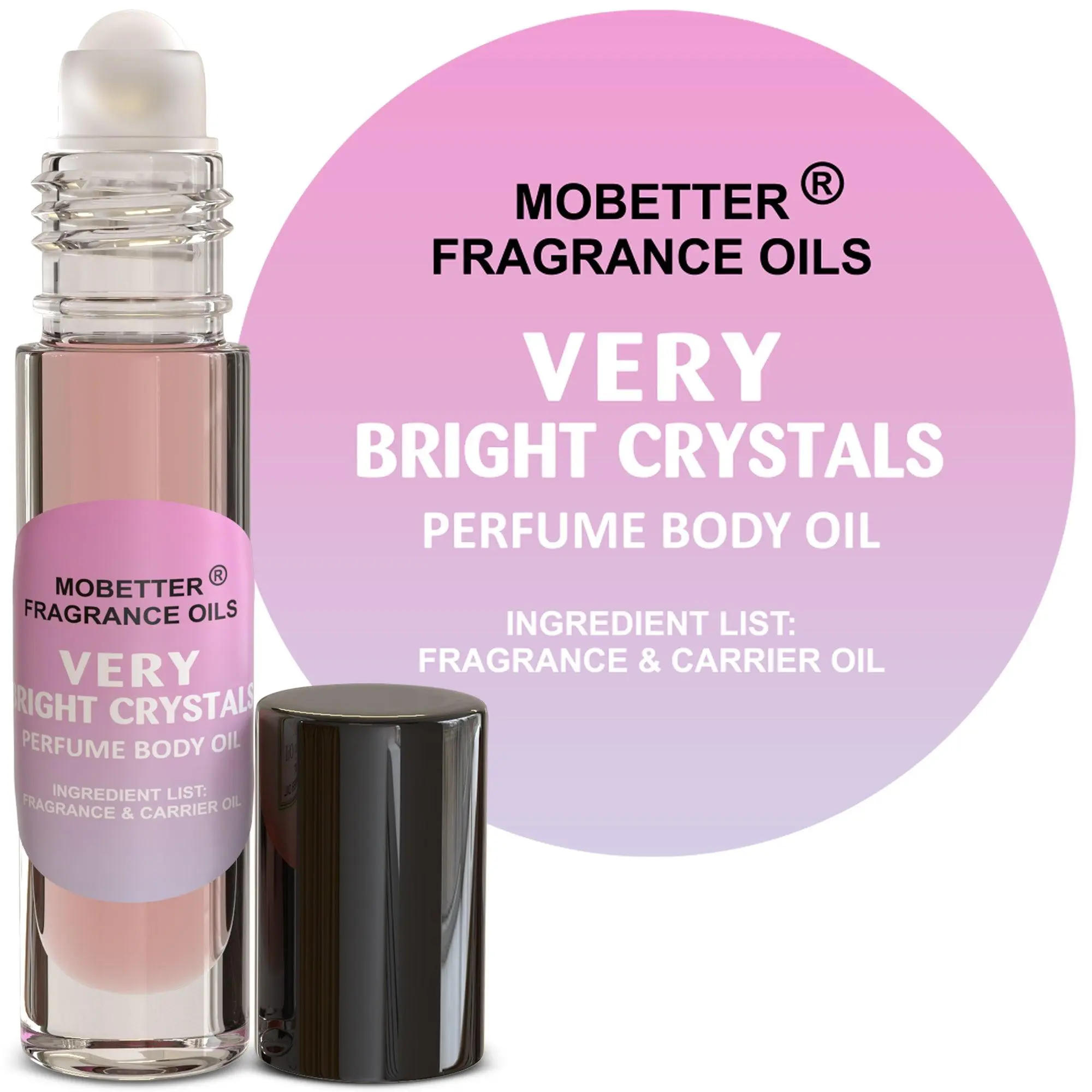 MOBETTER FRAGRANCE OILS Very Bright Crystals Perfume Women Fragrance Body Oil