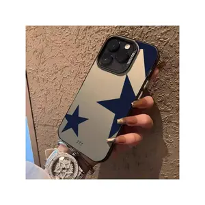 Star Pattern Phone Case, Anti-Drop Cellphone Protective Case, Total Protective Shockproof Mobile Phone Cover For IPhone 11 12 13 14 15 16 Pro Max/Pro/Plus