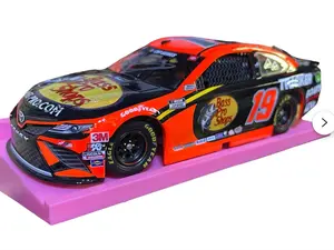 NASCAR 1:24 Die-Cast 3D Printed Shelf - Single Car Flat Or Raised