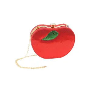 Rhinestone Apple Purse