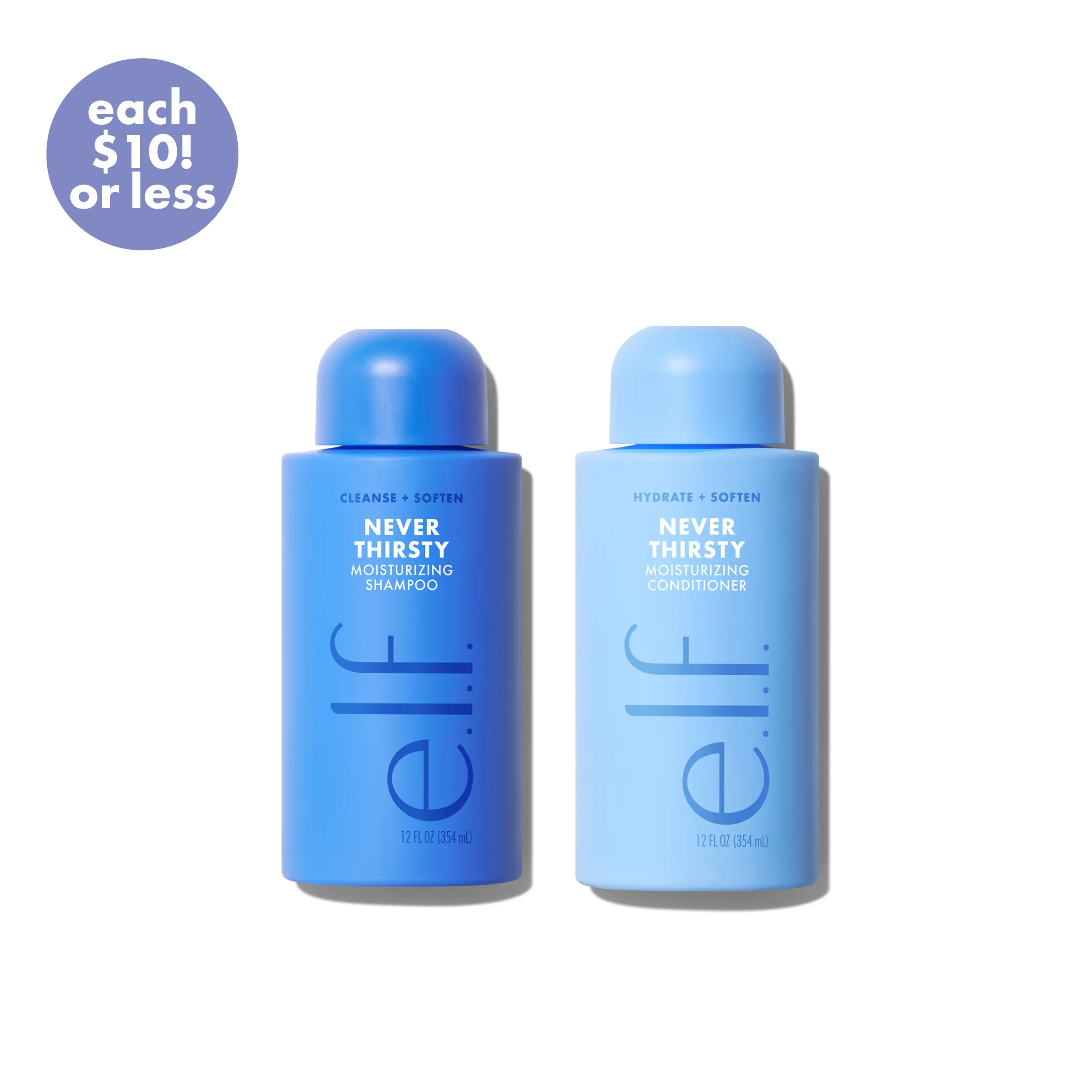 Never Thirsty Shampoo & Conditioner: Moisturize + Strengthen in One Set Never Thirsty Shampoo & Conditioner: Moisturize + Strengthen in One Set