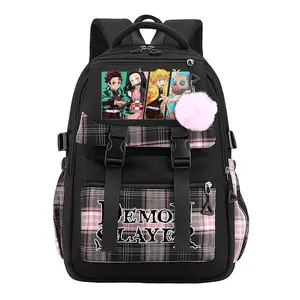 Kyojuro Rengoku Flame Hashira Anime Trendy Youth Backpack for Boys & Girls, Large Capacity Anime Aesthetic Laptop Backpack for Teens, Breathable Adjustable Straps, Aesthetic Must-Have Gift | 11.4''×18.1''
