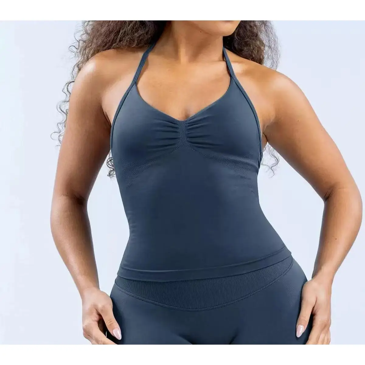 Cami + shorts ) Dark gray