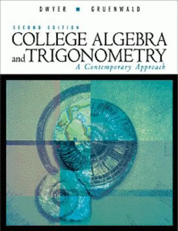 USED Book - College Algebra and Trigonometry: A Contemporary Approach (Available Titles CengageNOW) by David Dwyer (Hardcover) - english