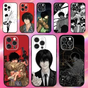 Sakamoto Days Yoichi Nagumo Phone Case For iPhone 16,15,14,13,12,11,Pro,Max,Plus,X,XS,XR,SE,8,7,Mini,Soft Silicone Black Case
