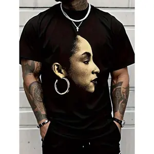 Soul Sade T-Shirt  Loose Design Anime Print Pure Cotton Retro Round Neck Men'S Short Sleeved T-Shirt 220G Cotton Printed Shirts.Jpg