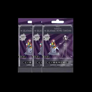 The Nightmare Before Christmas Series 1 CYBERCEL - 3 FOIL PACKS