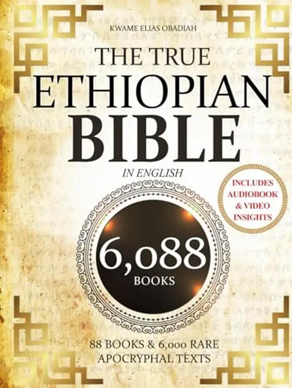 The Complete Ethiopian Bible in English (Annotated Hardcover Book) – 88 Books, 88 MP3 Audio Files, 6,000+ Apocryphal Texts Including Enoch, Jubilees, Meqabyan & Lost Western Apocrypha (Religion & Philosophy Humanities Hardcover)