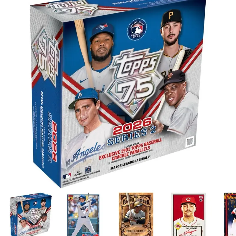 2026 Topps Series 2 Mega box containing 14 packs
