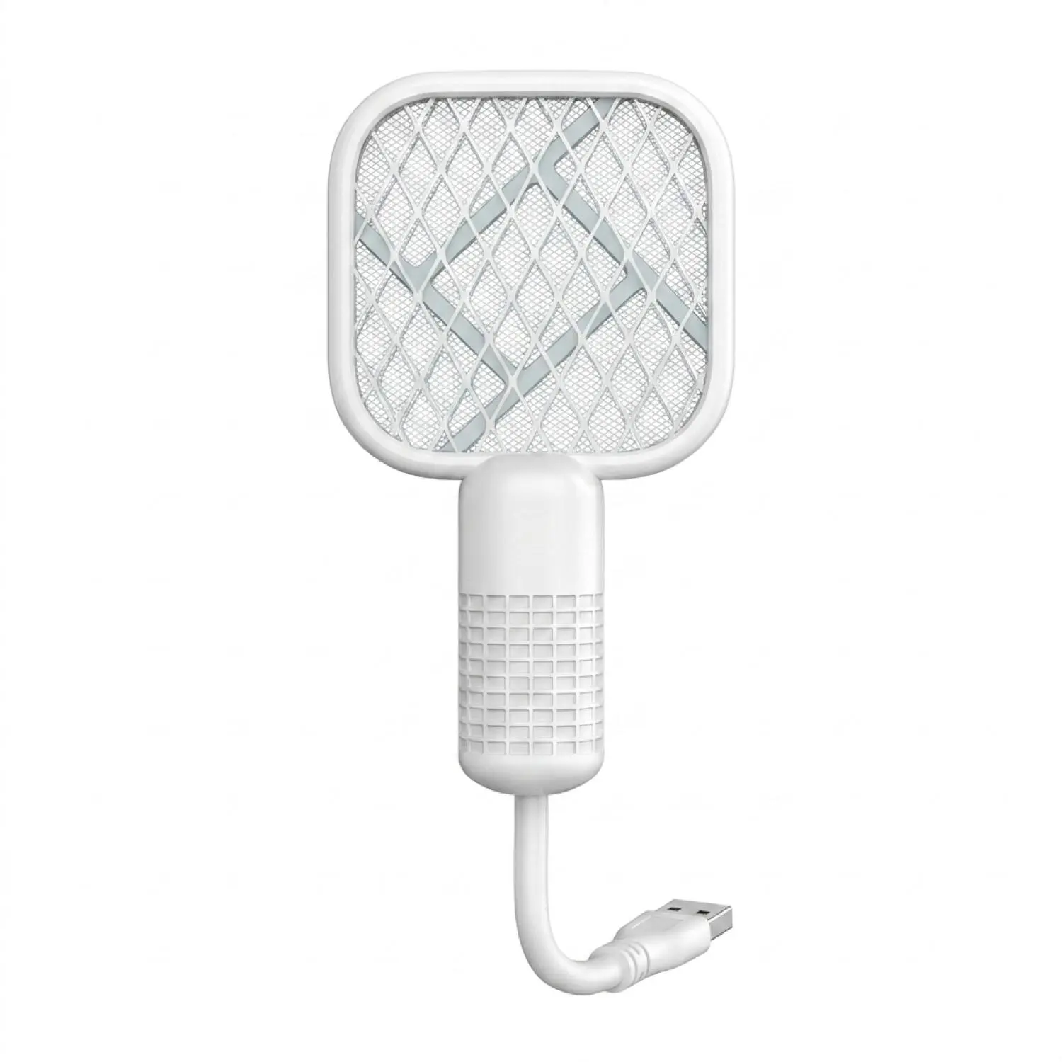 USB Mini Mosquito Swatter, 2 in 1 Electric Fly Swatter & Mosquito Bug Zapper, Portable UV Light Mosquito Killer Lamp, Plug-in Insect Trap for Indoor Outdoor Home Bedroom Camping