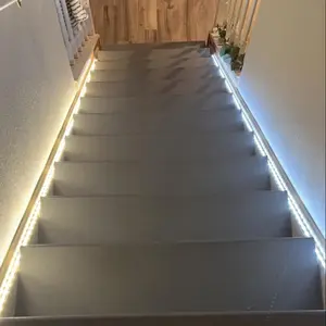 Stairway Light, LED Sensor Strip Light, Battery Powered Under Cabinet Lighting, Move LED Strip Closet Light, Battery Operated, Closet Staircase Storage Room Bedroom Kitchen Lighting, LED Strip Lights