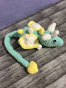 Handmade Crochet Dragon Plushie