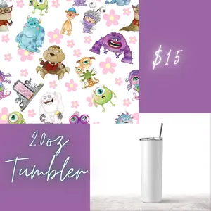 20OZ Monsters Tumbler