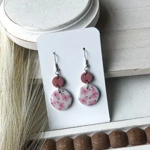 Polymer Clay Butterfly Earrings
