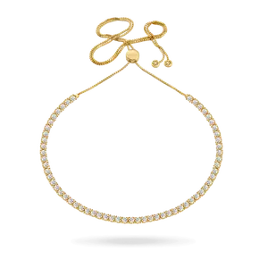 Classic Adjustable Tennis Necklace