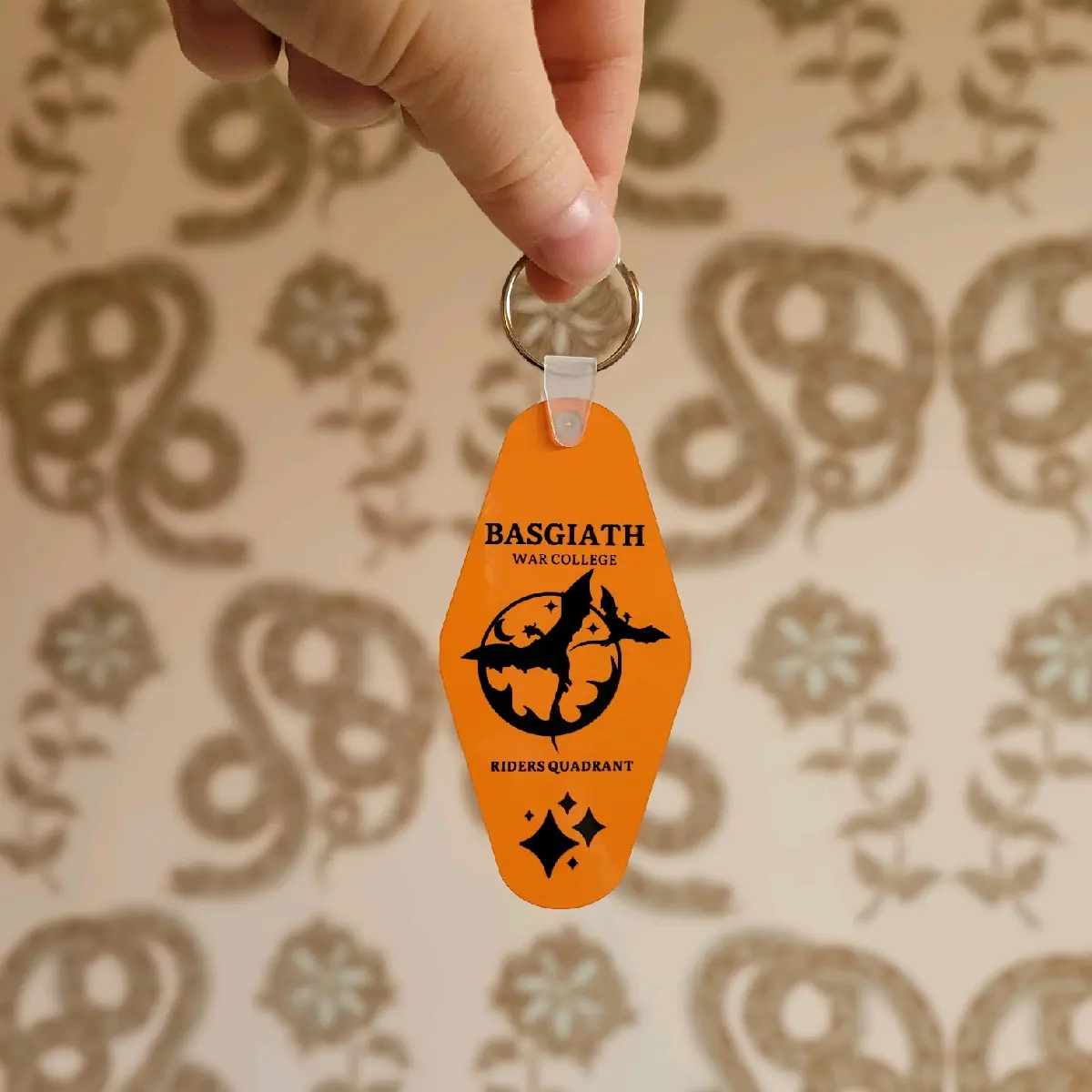 Fourth Wing Hotel Keychain