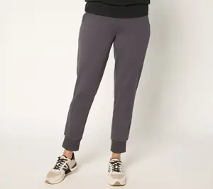 Denim & Co. Active Tall French Terry Ankle Length Jogger