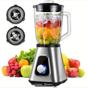 SHARDOR 1200W Blender, Smoothie Maker And Milkshake Machine, 52 Oz Countertop Blender And 22 Oz Personal Blender Set, 3 Adjustab