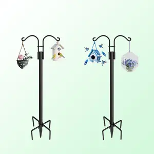 Ottsuls Heavy-Duty Yard Shepherd Hook Easy Assembly Stable Support for Outdoor Decor No Warranty