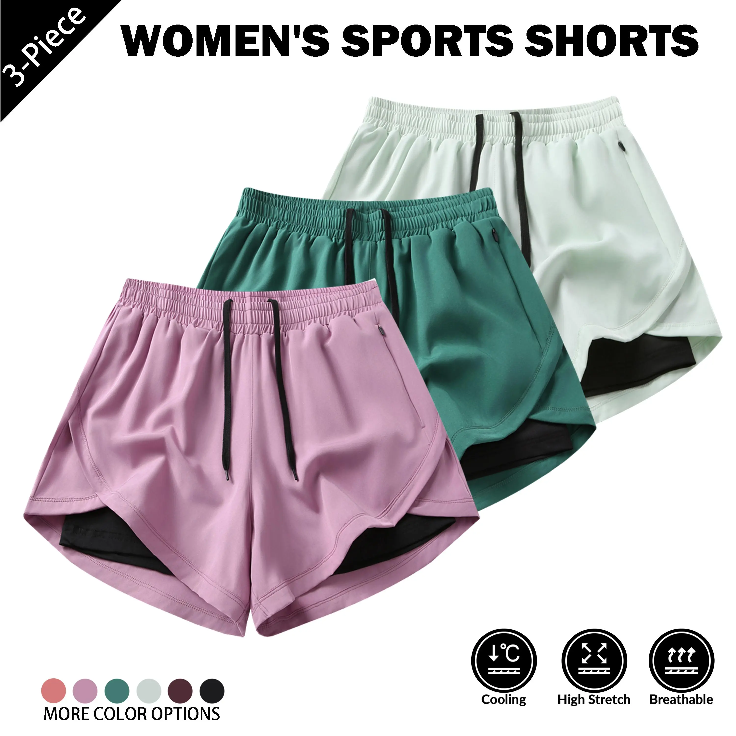 Light purple + green + light green