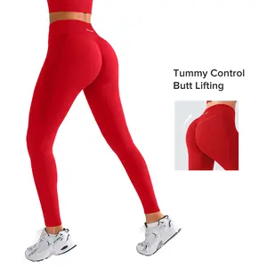 BRXL Seamless High Waisted Tummy Control  Yoga Pants Long Pants  Gym  Outfits Women Sports Tight-Comfortable Fit, Versatile Style for Gym Workout  Four Season Leggings