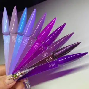 VBP PURPLE Colors Gel Only- 0.5oz per bottle- 10 colors to pick nail art fall colors