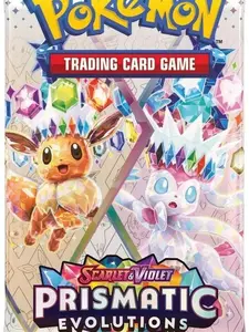 GOLDEN BASKET-Pokémon Prismatic Evolutions Booster Pack X3