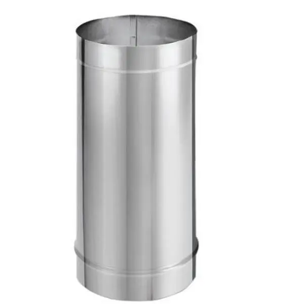 DuraVent 6DBK-24SS Stainless Steel Pipe, Black - 6 x 24