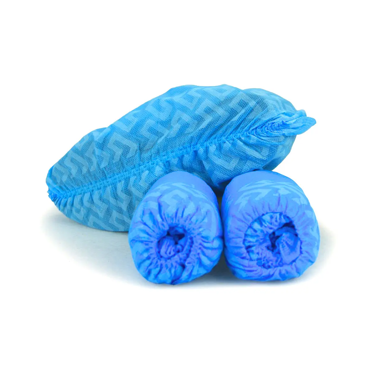 Disposable Boot & Shoe Covers - G&F 13033 Premium Durable Non-Slip Water Resistant Indoor Booties, Recyclable Blue, Stretchable Pack/Bulk Pack, Fits Up to US Men 11/US Women 13, 50/200/500 Pairs