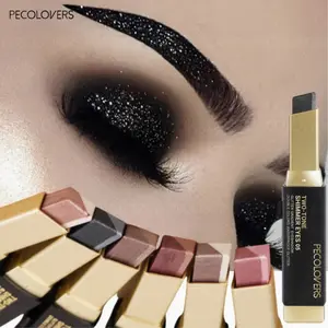 6pcs/set Pearlescent Multichrome Eyeshadow Stick Dual-Tone Waterproof Lasting Gradient Shimmer Eyeshadow Enhance Eye Makeup Eye Makeup Perfect Valentine's Day Mother's Day Gift for Women
