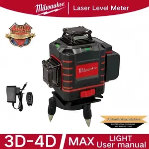 Milwaukee Alignment Level – High Precision for Construction, Tile Laying & Site Surveying