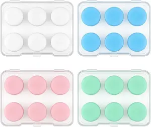 Soft Silicone Earplugs, 24-Pack - Moldable Silicone Earplugs for Sleeping, Snoring, Swimming, Travel, Concerts, and Studying