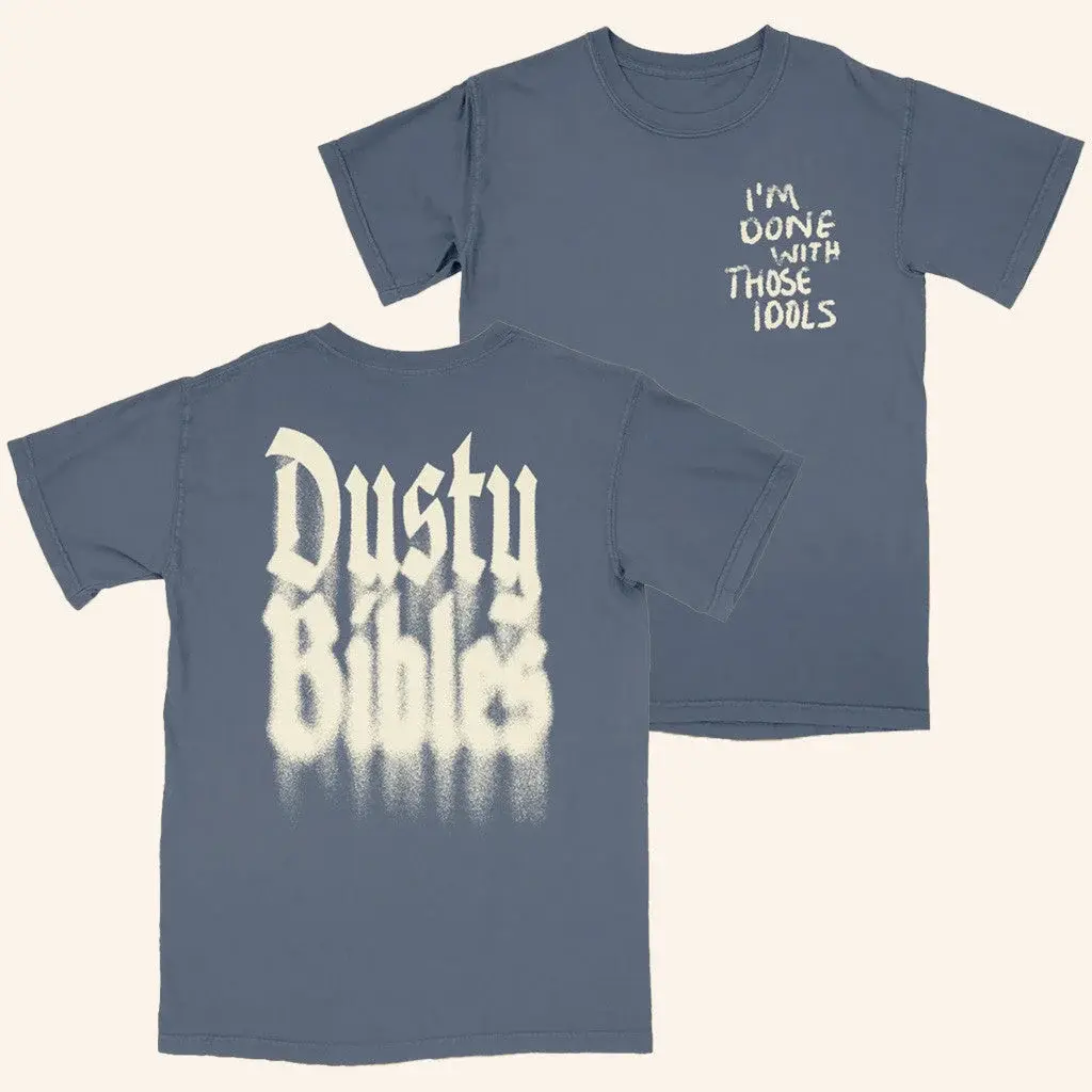 Josiah Queen Merch Dusty Bibles T-Shirt Gift For Friends - Men HG