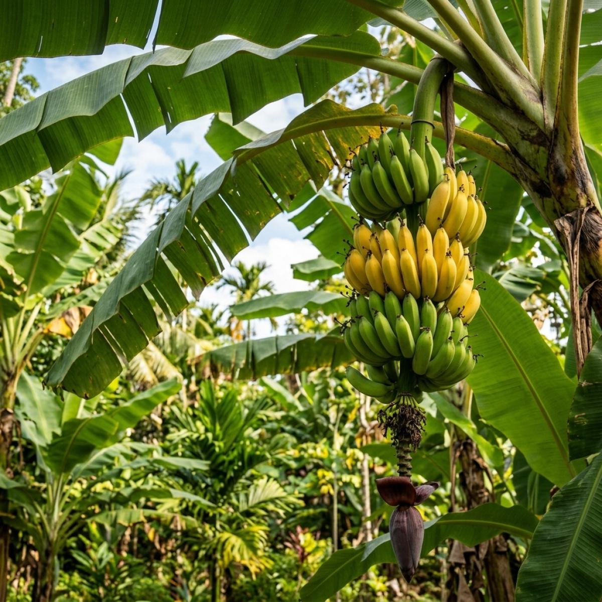 Premium Banana Tree Seeds for Planting Non-GMO Fruit Growing Supplies Heirloom Varieties for Home Garden Indoor Outdoor