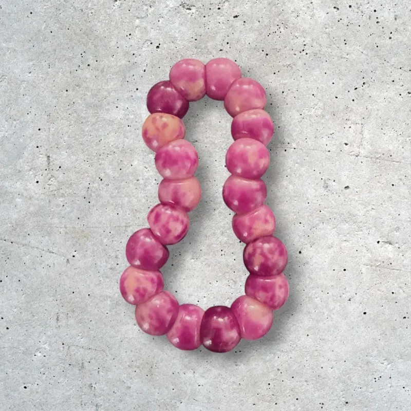 Bodhi Garlic Bead Fidget Bracelet, Extra Large, for Stress Relief and Focus Enhancement
