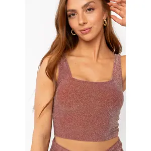 Coast Top | Cranberry Shimmer