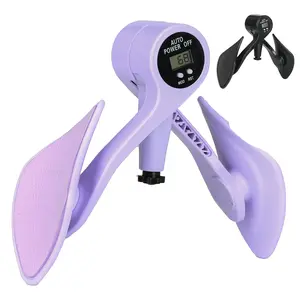 Thigh Exerciser Trainer – Multifunctional Inner Thigh, Hip Pelvic Floor Muscle Workout Equipment for Men and Women, Adjustable Resistance with Silent 360° Rotation for Home Gym Fitness