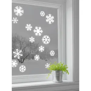 Snowflake Window Stickers