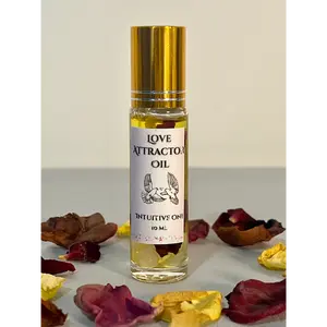 Rose Love Intention Essential Oil, 10ml Aromatherapy Oil for Attracting Aligned Love & Boosting Personal Well-Being