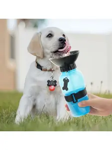 Portable Dog Water Bottle – Travel Dispenser for Dogs & Cats
