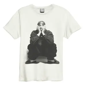 [SALE OFF 50%] Tupac Shakur Men's T-shirt Contemplation, Vintage graphic unisex cotton Shirt, Bands Tees