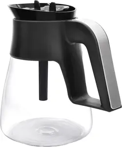 10-Cup Coffee Pot Replacement for Ninja Coffee Maker CM400 CM401 CF090 CF091 CM300 CP300 CP301 Glass Carafe Replacement with Brew-Through Lid Sturdy Handle