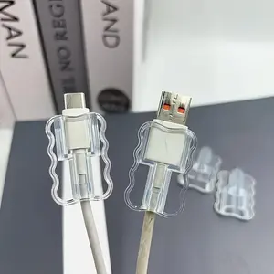 Cable protection kit, cable protection accessories, no battery required, suitable for mobile phones and data cable protection kits