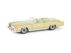 1975 Cadillac Eldorado Convertible - Florentine Gold Firemist (Showroom Floor Series 6) Diecast 1:64 Scale Model - Greenlight 68060D