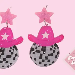 Disco Cowgirl Earrings