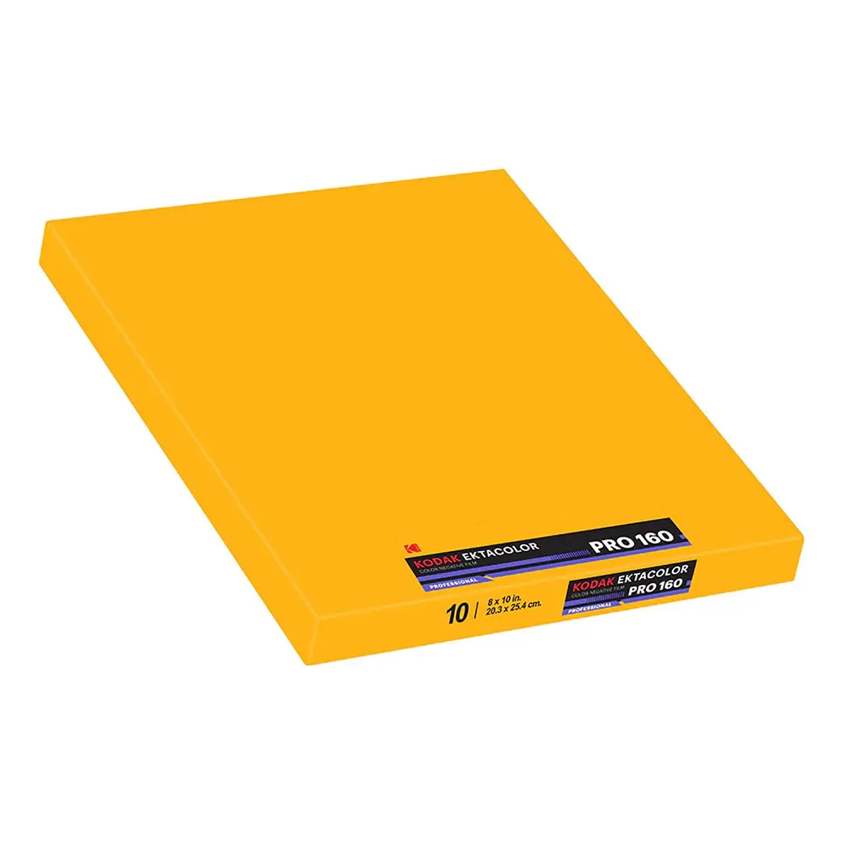 Kodak Ektacolor Pro 160 8x10" Color Negative Film, 10 Sheets