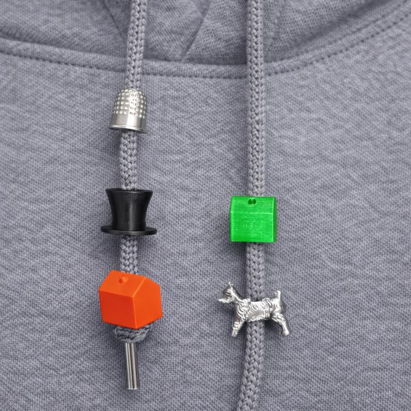 Board Game–Inspired Hoodie String Charms | String Squad