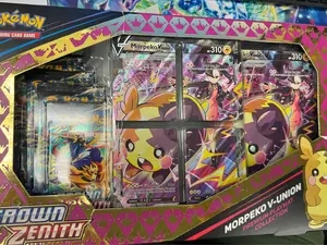 Pokemon Crown Zenith Morpeko V-Union Playmat Collection